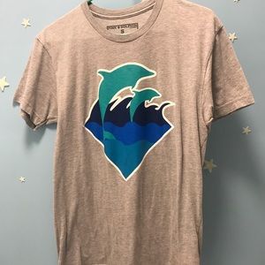 Pink Dolphin T-Shirt sz S